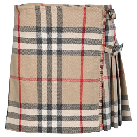 burberry kilt skirt|burberry mini kilt.